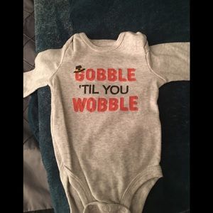 Thanksgiving onesie